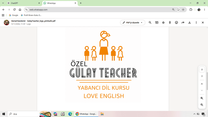 Gülay Teacher logosu